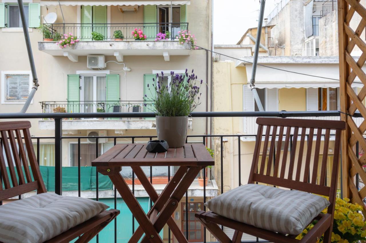 Scirocco Apartment In Corfu Center Kültér fotó